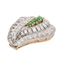 Pendentif Pendentif Art déco Or blanc Diamant, Emeraude 58 Facettes 2308533CN