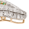 Pendentif Pendentif Art déco Or blanc Diamant, Emeraude 58 Facettes 2308533CN