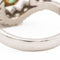 Bague 53 Bague Pompadour Or blanc, Platine Emeraude, Diamant 58 Facettes 2308981CN