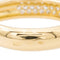 Bague 60 Bague pavée de diamants en or jaune 18 carats 58 Facettes 2309019CN