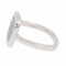 Bague 53 Dinh Van Bague Impression Or blanc Nacre 58 Facettes 2324756CN
