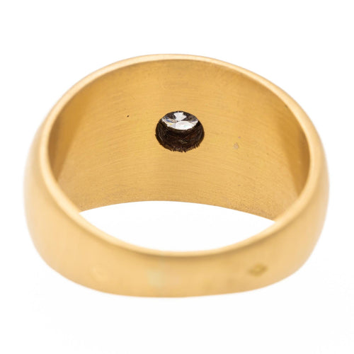 Bague 53 Bague solitaire en or jaune 18 carats avec diamant 58 Facettes 2328285CN