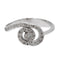 Bague 54 Bague Or blanc Diamant 58 Facettes 2328932CN