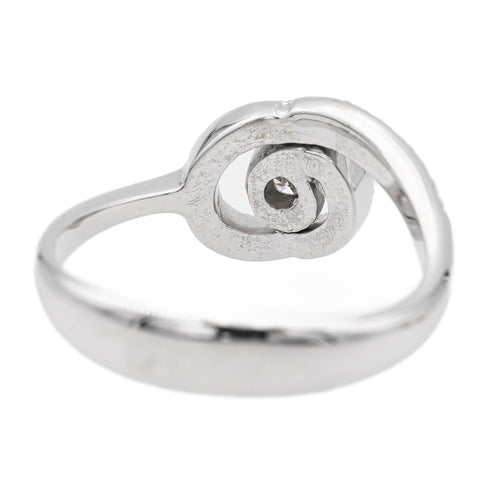 Bague 54 Bague Or blanc Diamant 58 Facettes 2328932CN