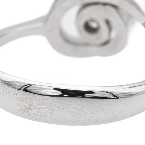 Bague 54 Bague pavée en or blanc 18 carats et diamants 58 Facettes 2328932CN