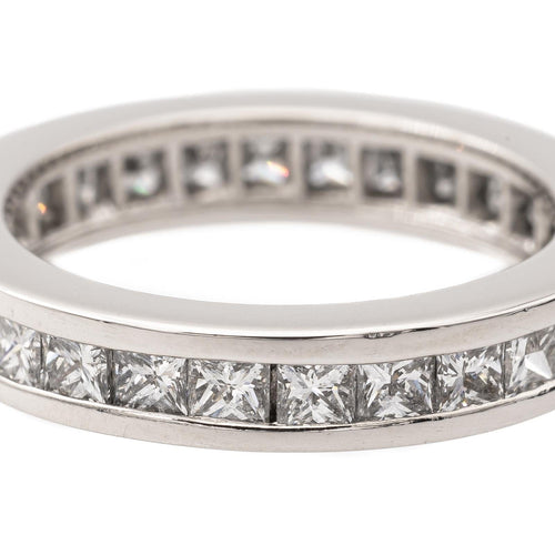Bague 50 Bague Alliance américaine Or blanc Diamant 58 Facettes 2328937CN