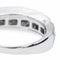 Bague 54 Bague en or blanc 18 carats sertie de diamants bruns et blancs 58 Facettes 2329117CN