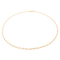 Collier Collier maille cheval en or jaune 18 carats 58 Facettes 2331817CN