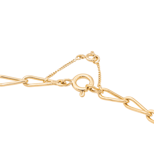 Collier Collier maille cheval en or jaune 18 carats 58 Facettes 2331817CN