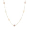 Collier Nimei - Collier de perles d’eau douce en or jaune 18 carats 58 Facettes 23456