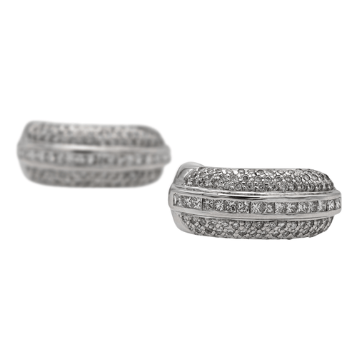 Boucles d'oreilles Boucles d'oreilles Or blanc Diamant 58 Facettes 2353173CN