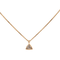 Collier Collier Solitaire Or rose Diamant 58 Facettes 2360820CN