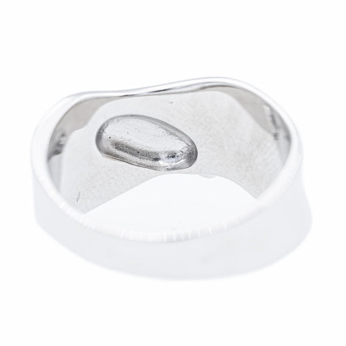 Bague 53 Bague en or blanc 18 carats sertie de diamants taille brillant 58 Facettes 2360821CN