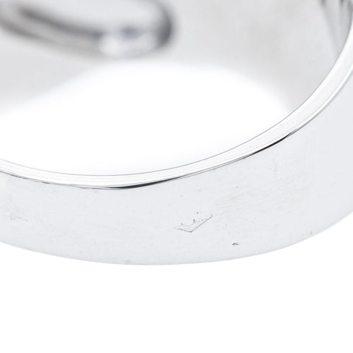Bague 53 Bague en or blanc 18 carats sertie de diamants taille brillant 58 Facettes 2360821CN