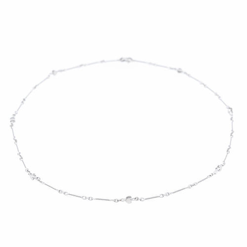 Collier Collier Or blanc 58 Facettes 2360825CN