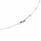 Collier Collier cœurs en or blanc 18 carats 58 Facettes 2360825CN