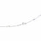 Collier Collier cœurs en or blanc 18 carats 58 Facettes 2360825CN