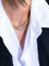 Collier Collier Or jaune, Or blanc Diamant 58 Facettes 2360828CN