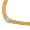 Collier Collier Or jaune, Or blanc Diamant 58 Facettes 2360828CN