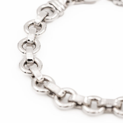 Bracelet Bracelet Maille jaseron Or blanc 58 Facettes 2360830CN