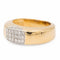 Bague 52 Bague en or jaune 18 carats sertie de diamants 58 Facettes 2360842CN