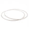 Bracelet Bracelet jonc en or blanc 18 carats (750) 58 Facettes 2360853CN