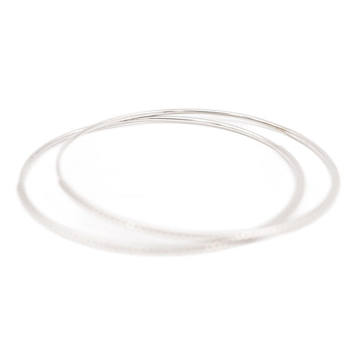 Bracelet Bracelet Jonc Or blanc 58 Facettes 2360853CN