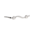 Collier Collier Or blanc Diamant 58 Facettes 2363223CN