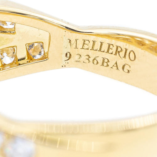 Bague 51 Mellerio Bague  Or jaune Diamant 58 Facettes 2363803CN
