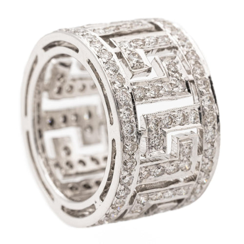 Bague 53 Bague Or blanc Diamant 58 Facettes 2367314CN