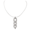 Collier Collier Pendentif Or blanc, Platine Diamant 58 Facettes 2377923CN