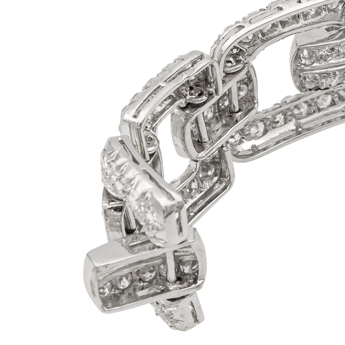 Collier Collier Pendentif Or blanc, Platine Diamant 58 Facettes 2377923CN