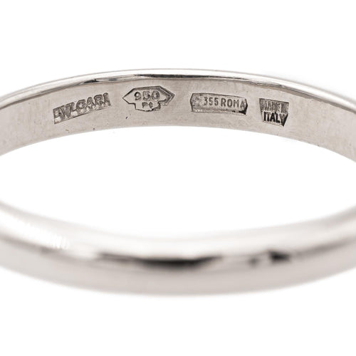 Bague 55 Bulgari Bague Alliance Fedi Platine 58 Facettes 2379377CN