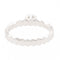 Bague 46 Chaumet Bague Solitaire Bee my Love Or blanc Diamant 58 Facettes 2381951CN
