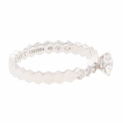 Bague 46 Chaumet Bee my Love - Bague solitaire en or blanc et diamants 58 Facettes 2381951CN