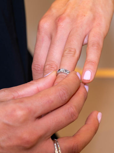 Bague 46 Chaumet Bague Solitaire Bee my Love Or blanc Diamant 58 Facettes 2381951CN