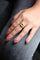 Bague 53 Bague bandeau en or jaune 18 carats avec topaze et diamants 58 Facettes 2381954CN