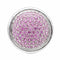 Bague 54 Bague en or blanc 18 carats pavée de saphirs roses 58 Facettes 2383037CN