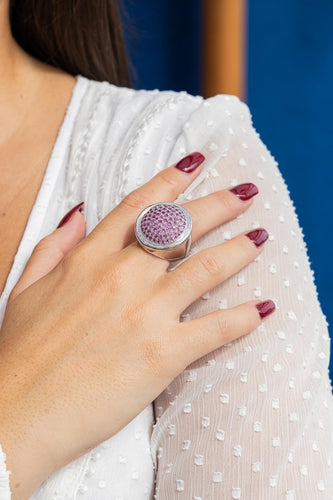 Bague 54 Bague Or blanc Saphir 58 Facettes 2383037CN