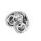 Boucles d'oreilles Pasquale Bruni - Boucles d’oreilles cœur en or blanc avec diamants et saphirs 58 Facettes 23895