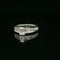 Bague 50 Bague tank en or jaune 18k et diamants 0,55 ct 58 Facettes