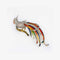 Broche Broche en or jaune 24 g avec émail 58 Facettes 22686B