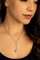 Collier Art déco - Collier pendentif en or blanc 18 carats avec diamants 58 Facettes