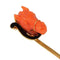 Épingle à cravate tête de cheval en corail en or jaune 18K 58 Facettes 24057-0275