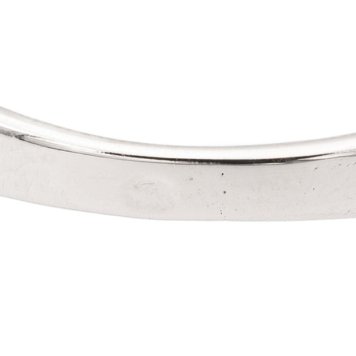 Bague 52 Bague demi-alliance en or blanc 18 carats et diamants 58 Facettes 2405915CN