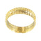 Bague 58 Alliance géorgienne ancienne vers 1820 en or jaune 18K 58 Facettes 24121-0309