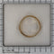Bague 58 Alliance géorgienne ancienne vers 1820 en or jaune 18K 58 Facettes 24121-0309
