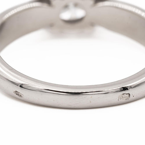 Bague 52 Bague Solitaire Or blanc Diamant 58 Facettes 2414341CN