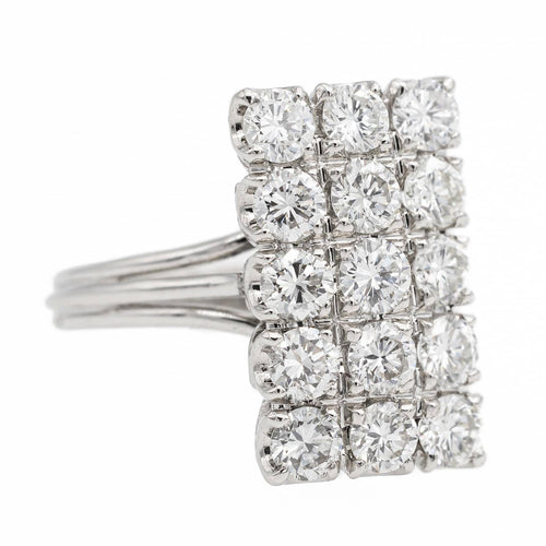 Bague 48 Bague Or blanc Diamant 58 Facettes 2432010CN