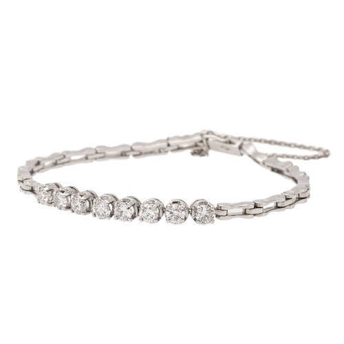 Bracelet Bracelet Or blanc Diamant 58 Facettes 2432011CN